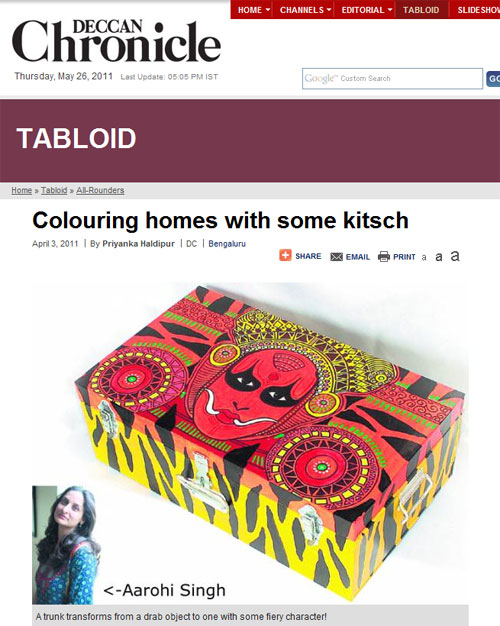 Colouring homes with kitsch